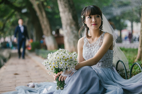 Bộ ảnh cưới ấn tượng của cặp đôi yêu từ thủa học trò - 2