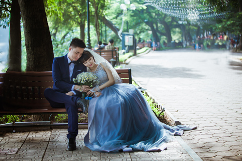 Bộ ảnh cưới ấn tượng của cặp đôi yêu từ thủa học trò - 6