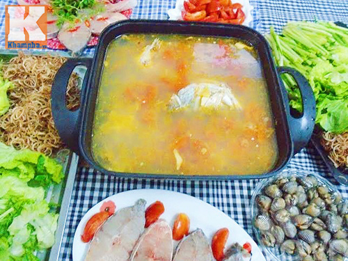 Lẩu cá vược nóng hổi ngày lạnh - 7