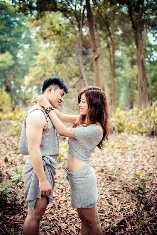 Ảnh cưới độc đáo của cô quot;người rừngquot; 9x - 4