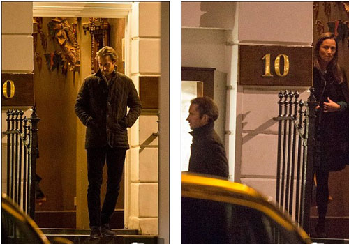 Jennifer Aniston táo bạo khoe chân khi sánh đôi bên chồng - 8