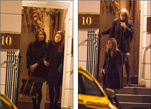 Jennifer Aniston táo bạo khoe chân khi sánh đôi bên chồng - 9