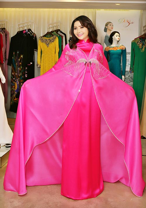 Chuyện về 2 áo dài giá hàng trăm triệu của Phạm Hương, Hoàng Thùy - 5