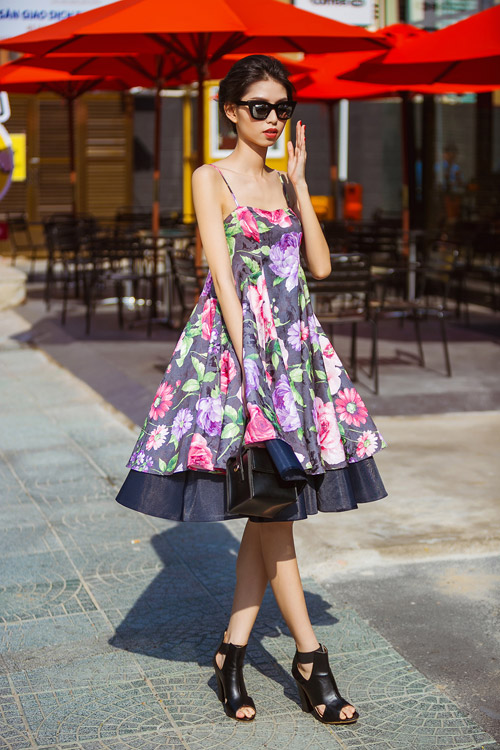 Thùy Dương gợi ý chọn váy đầm du xuân tươi mới - 10