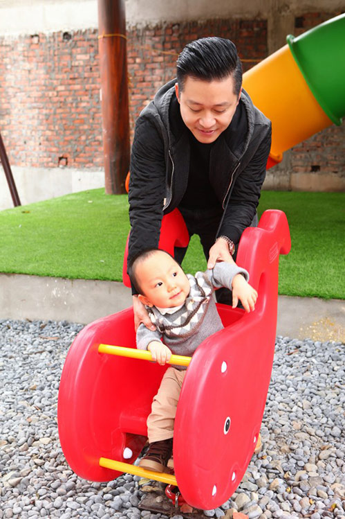 Con trai Tuấn Hưng, Anh Tú thích thú khi hội ngộ - 8