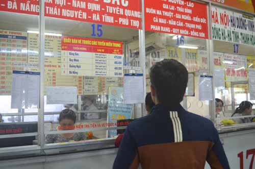 Bến xe Miền Đông phụ thu vé xe Tết lên đến 60% - 1