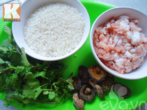 Cháo thịt bằm nấm hương nóng hổi - 1