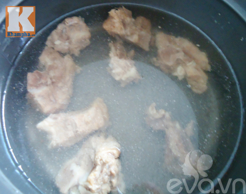 Cháo thịt bằm nấm hương nóng hổi - 2