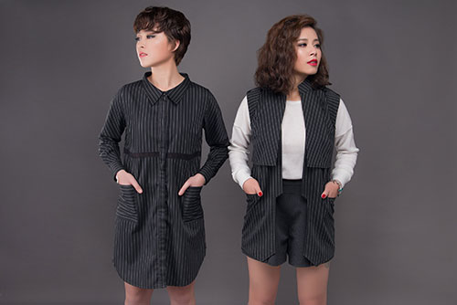 Chị em MC Hoàng Linh ấn tượng trong bộ ảnh mới - 3