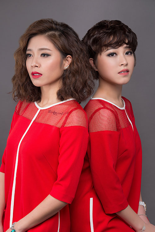 Chị em MC Hoàng Linh ấn tượng trong bộ ảnh mới - 1