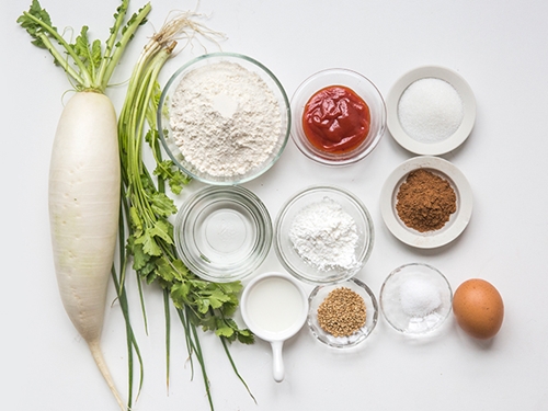 Thịt viên củ cải sốt tương cà - 1