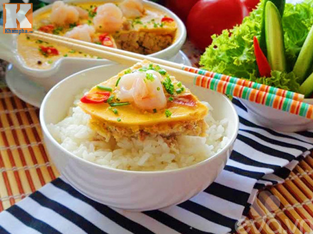 Mắm chưng tôm đậm đà, trôi cơm