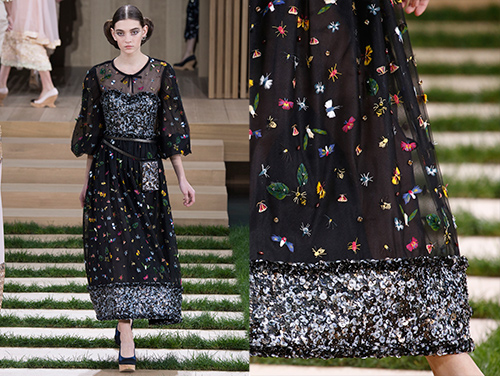 Cara Delevingne mặc xuyên thấu táo bạo xem show Chanel - 9
