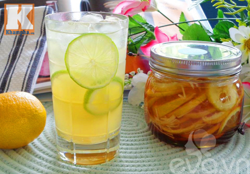 Cách ngâm chanh mật ong gừng trị ho - 6