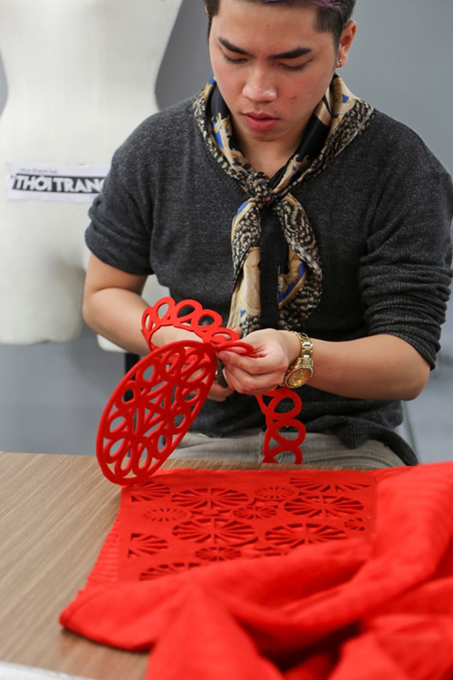 Lý Giám Tiền chia sẻ kinh nghiệm cho Top 3 Project Runway - 2