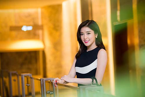 Á hậu Huyền My xinh đẹp đi sự kiện - 3