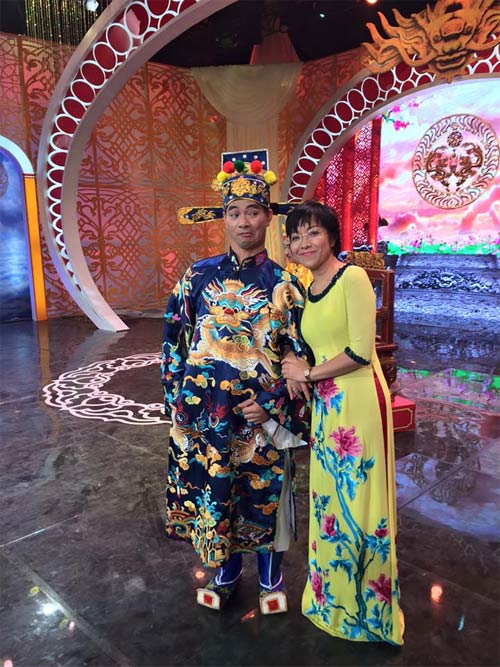 Công Lý đoàn tụ Thảo Vân và con trai tại quot;Táo quân 2016quot; - 6