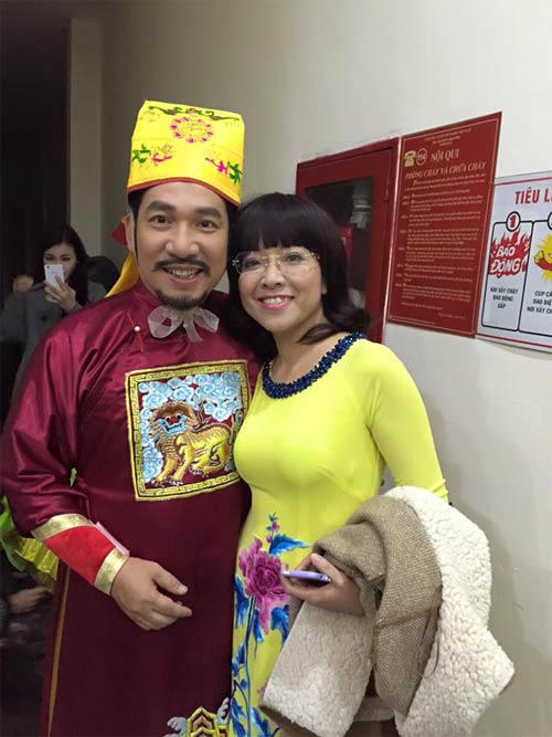 Công Lý đoàn tụ Thảo Vân và con trai tại quot;Táo quân 2016quot; - 7