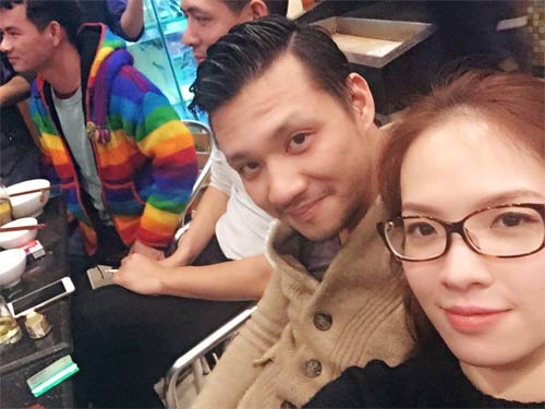 Vợ Bình Minh đi cổ vũ chồng đóng quot;Táo quân 2016quot; - 15