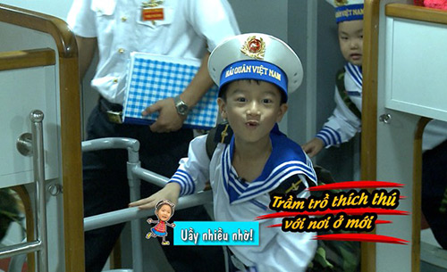 Tập 34 Bố ơi mùa 2: 4 cặp bố con lần đầu làm lính thuỷ Đà Nẵng - 7