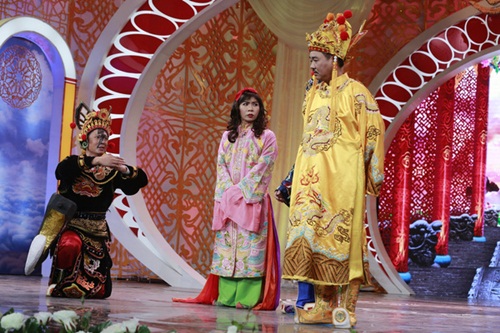 Vợ Bình Minh đi cổ vũ chồng đóng quot;Táo quân 2016quot; - 7