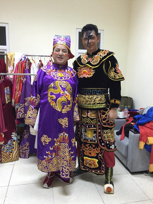 Vợ Bình Minh đi cổ vũ chồng đóng quot;Táo quân 2016quot; - 5