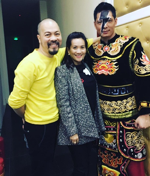 Vợ Bình Minh đi cổ vũ chồng đóng quot;Táo quân 2016quot; - 3