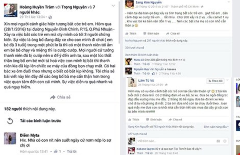 Đăng tin bắt cóc trẻ để câu like - 1