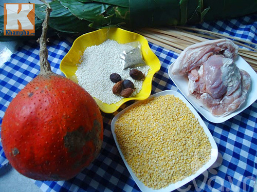 Cách làm bánh chưng gấc cho ngày Tết - 1