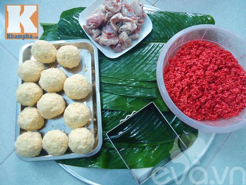 Cách làm bánh chưng gấc cho ngày Tết - 7
