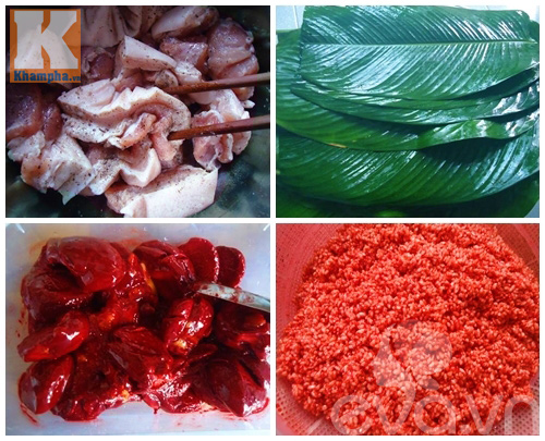 Cách làm bánh chưng gấc cho ngày Tết - 6