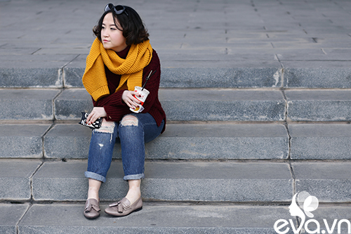 Cô gái Hà Nội mũm mĩm vẫn tự tin mình mặc đẹp! - 4