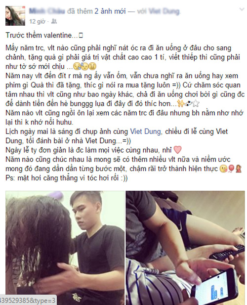 Dân mạng hào hứng chia sẻ câu chuyện ngày Lễ tình nhân - 1