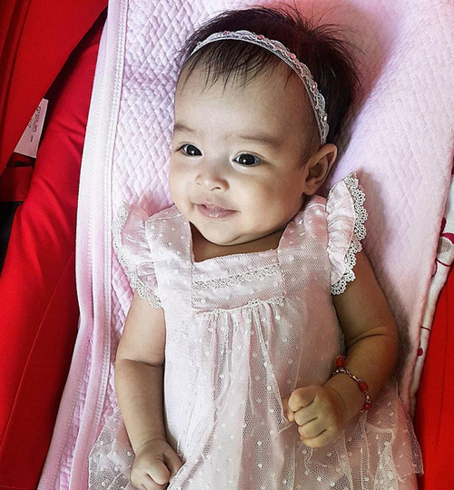 Con gái Marian Rivera đáng yêu trong lễ rửa tội - 5