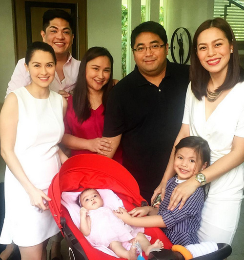 Con gái Marian Rivera đáng yêu trong lễ rửa tội - 4