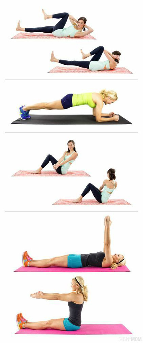 3 bài tập giúp bụng phẳng lì sau Tết - 3