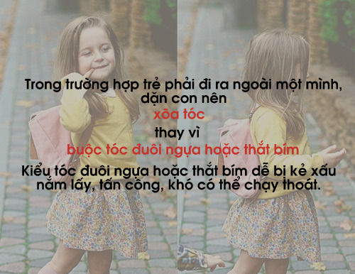 8 mẹo tự vệ giúp con thoát nguy phải dạy trẻ thuộc lòng - 1