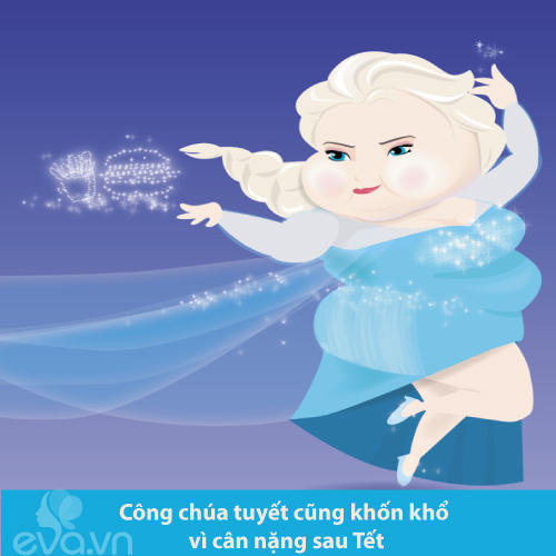 Khi các nàng công chúa xinh đẹp tăng cân không kiểm soát - 3