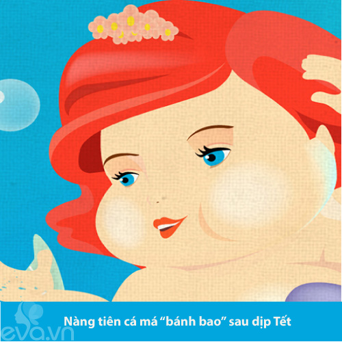 Khi các nàng công chúa xinh đẹp tăng cân không kiểm soát - 8