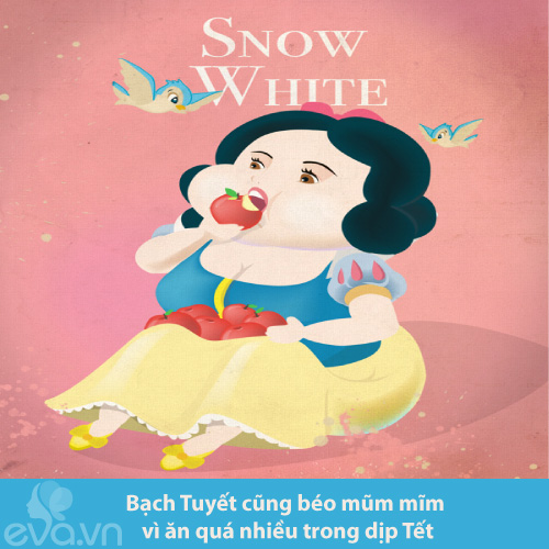 Khi các nàng công chúa xinh đẹp tăng cân không kiểm soát - 1