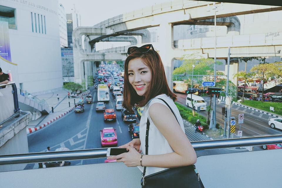 Kỳ Duyên tăng cân khi du lịch bụi ở Thái Lan - Singapore - 3
