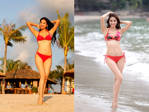 Những tấm hình bikini đốn tim mày râu của Phạm Hương - 12