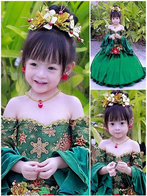 Bé gái Thái được hứa hẹn là đại mỹ nhân tương lai - 2