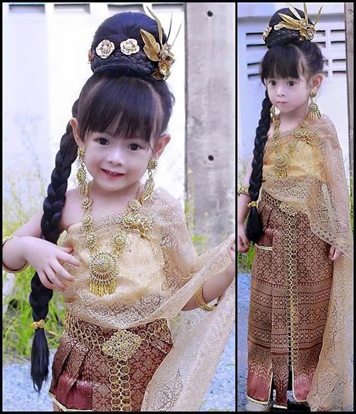 Bé gái Thái được hứa hẹn là đại mỹ nhân tương lai - 5
