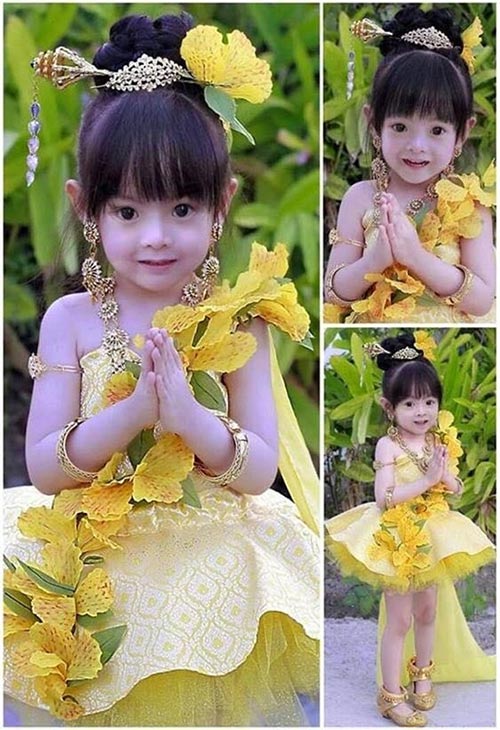 Bé gái Thái được hứa hẹn là đại mỹ nhân tương lai - 6