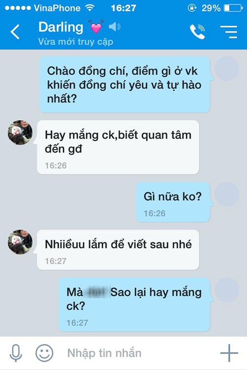 #039;Rần rần#039; trào lưu nhắn tin hỏi #039;điều gì khiến chồng yêu vợ#039; - 2