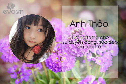 Gợi ý cách đặt tên tuyệt đẹp theo các loài hoa cho con gái - 6