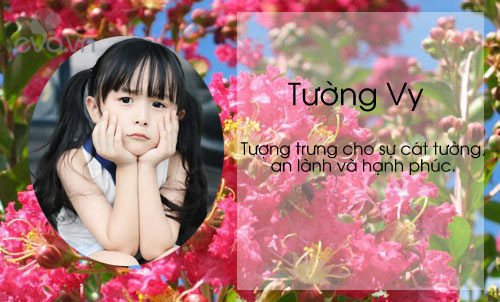 Gợi ý cách đặt tên tuyệt đẹp theo các loài hoa cho con gái - 7