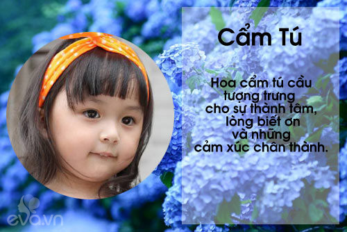 Gợi ý cách đặt tên tuyệt đẹp theo các loài hoa cho con gái - 8