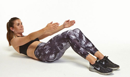 Bài tập lên cơ bụng cho nữ nhanh nhất - 1